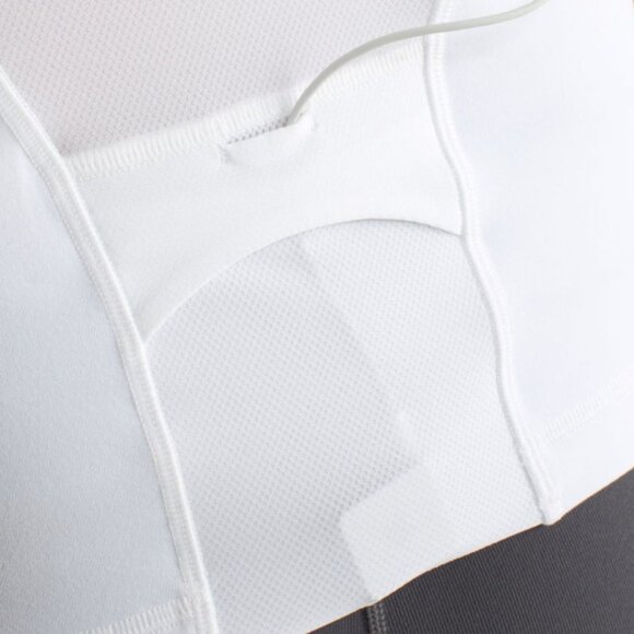 LULULEMON Deep V Athletic Tank **Size 8-10 Crossbody Mesh Back w Pocket W1D115 - Picture 8 of 13